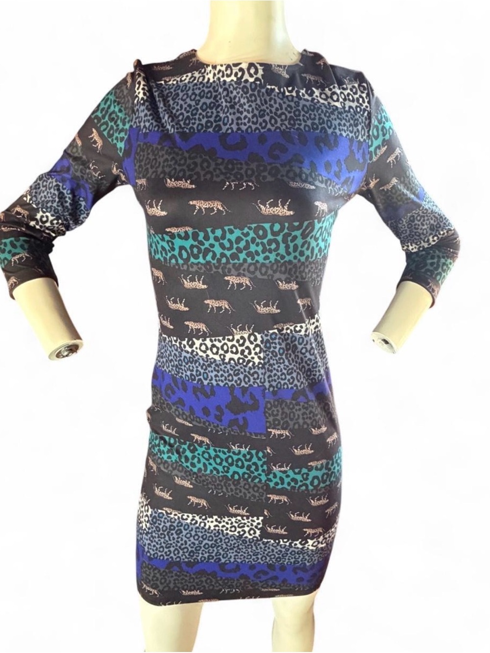 Victoria’s Secret Sport Animal Print Bodycon Dress